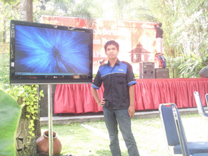 sewa plasma tv / lcd tv di yogykarta